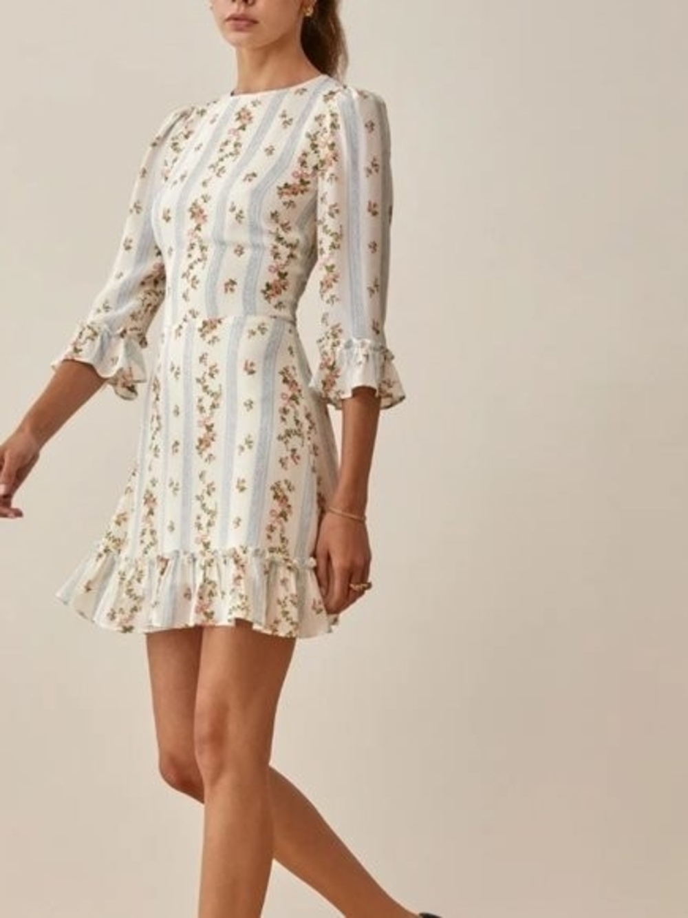Reformation Doutzen Mini Dress